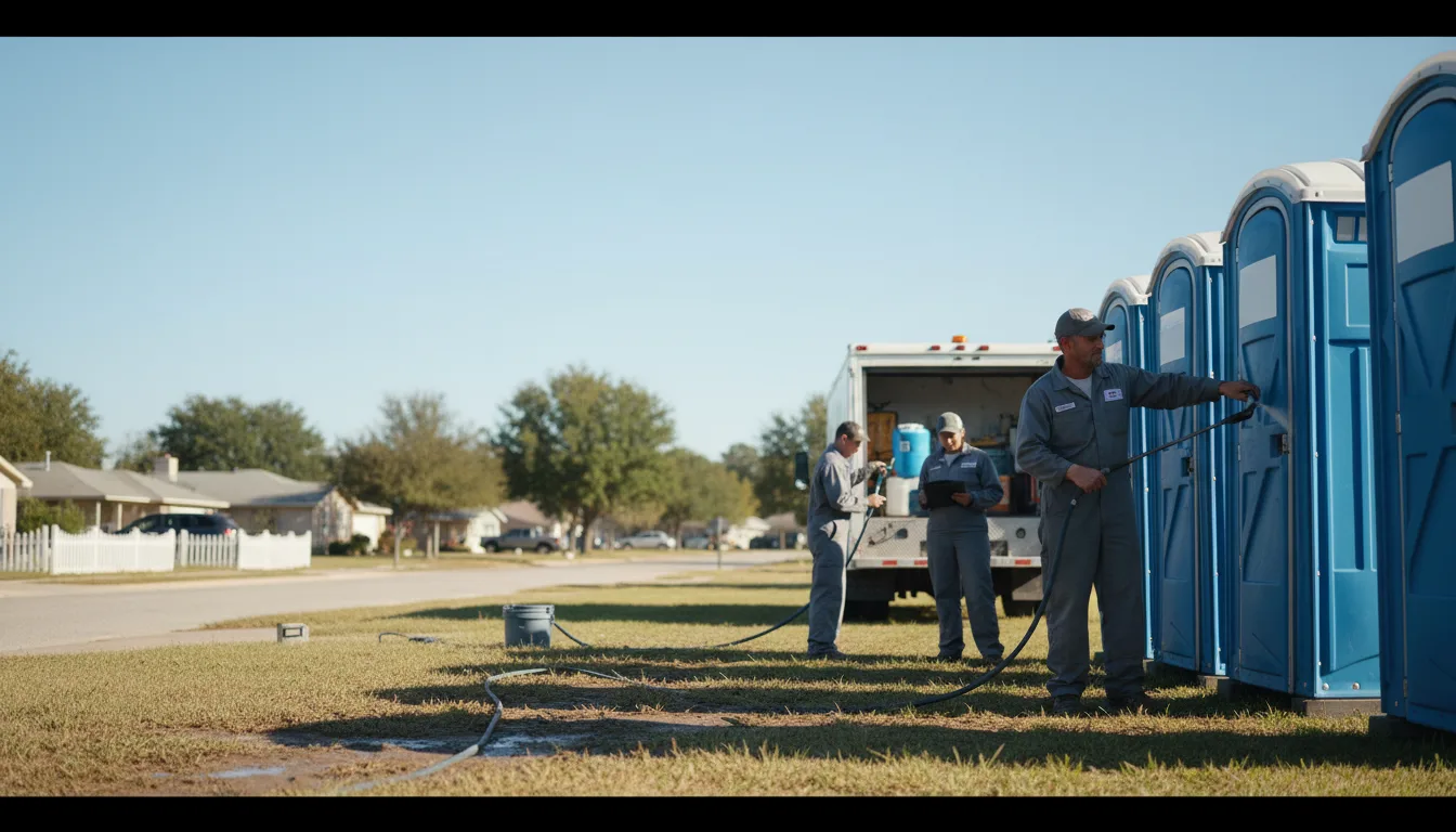 Long-Term Portable Toilet Rental in New Berlin, IL near me